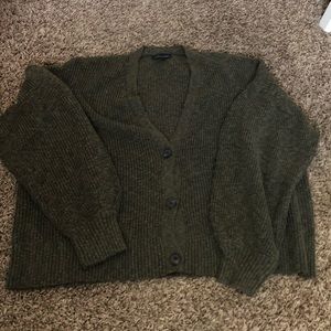 Cropped cardigan